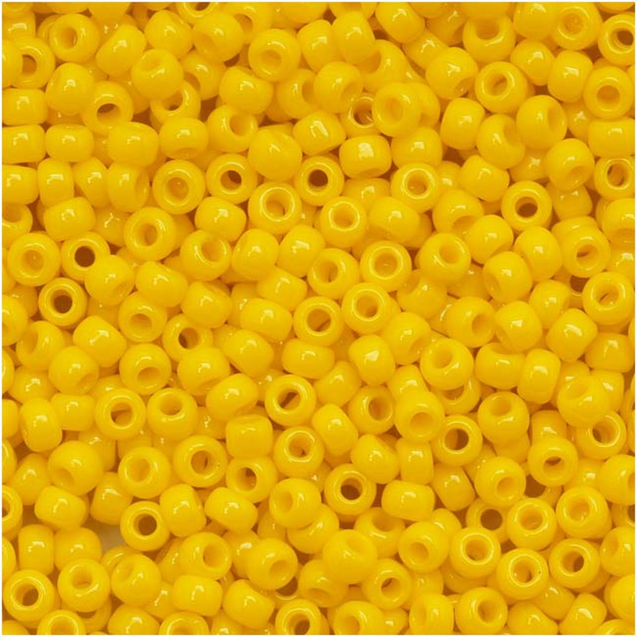 TOHO Bead Round 11/0 Opaque Sunshine, 2.5-Inch Tube