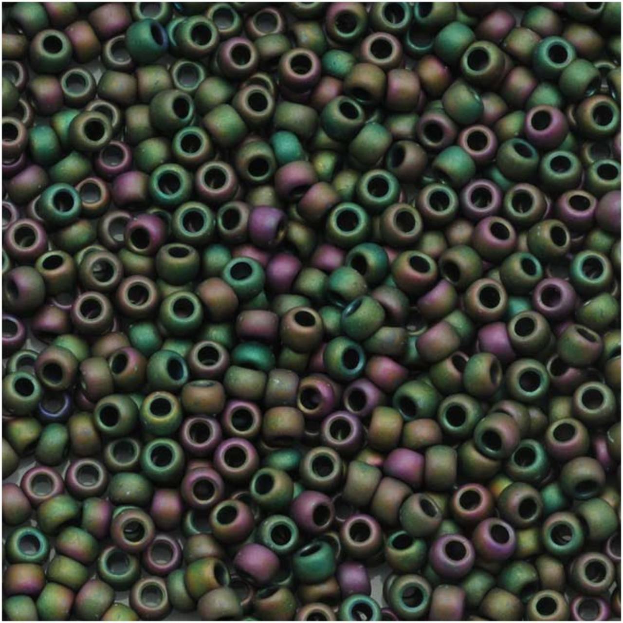 TOHO Bead Round 11/0 Matte Cassiopeia, 2.5-Inch Tube