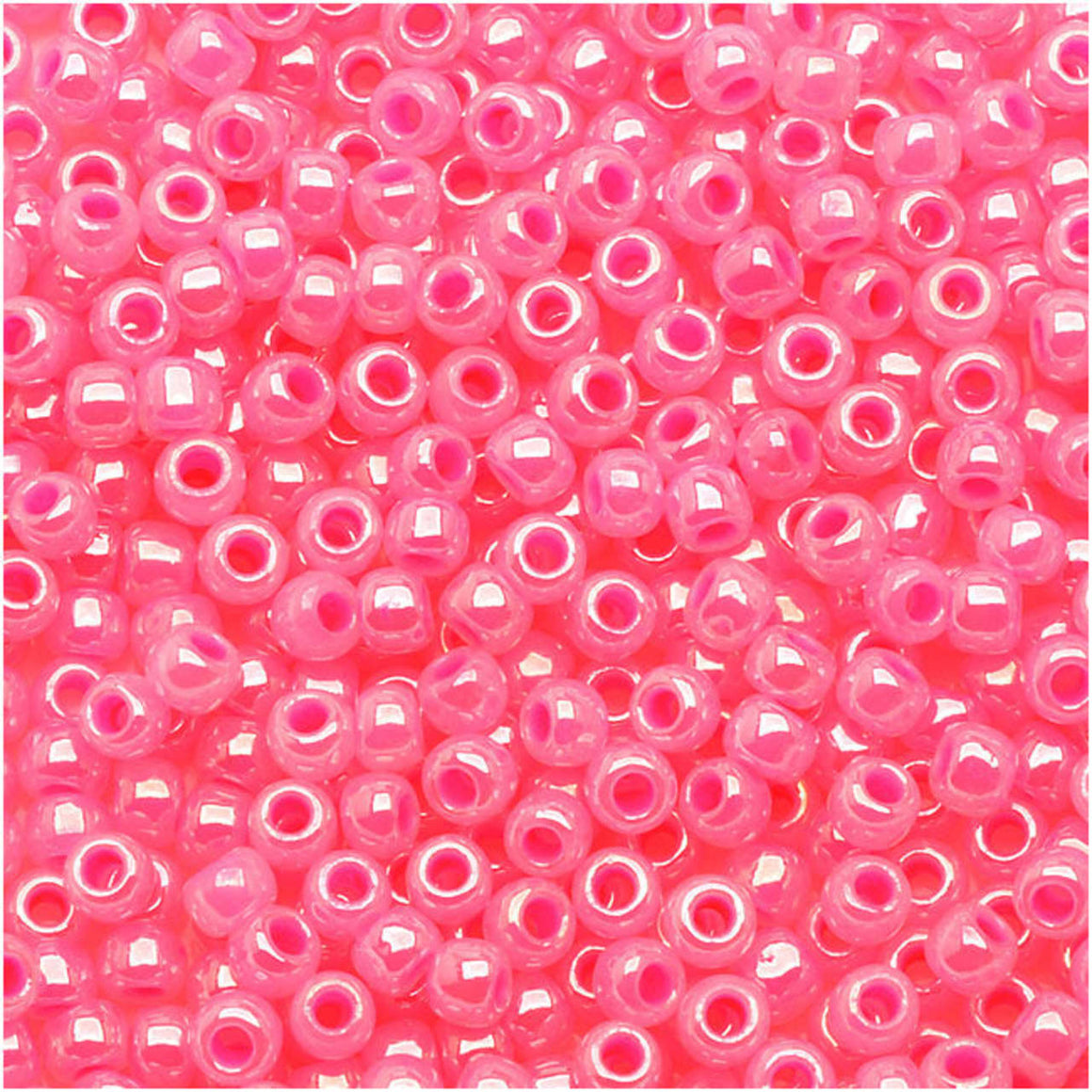 TOHO Bead Round 11/0 Ceylon Hot Pink, 2.5-Inch Tube