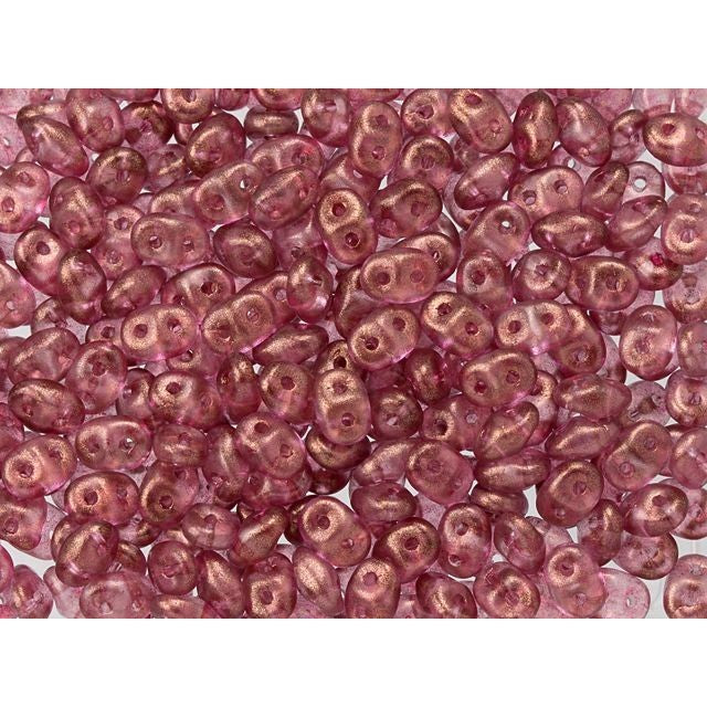 SuperDuo 2 x 5mm Cherub Halo 2-Hole Seed Bead 2.5-Inch Tube