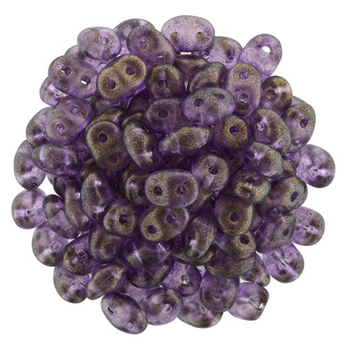 SuperDuo 2 x 5mm Halo - Regal 2-Hole Seed Bead 2.5-Inch Tube