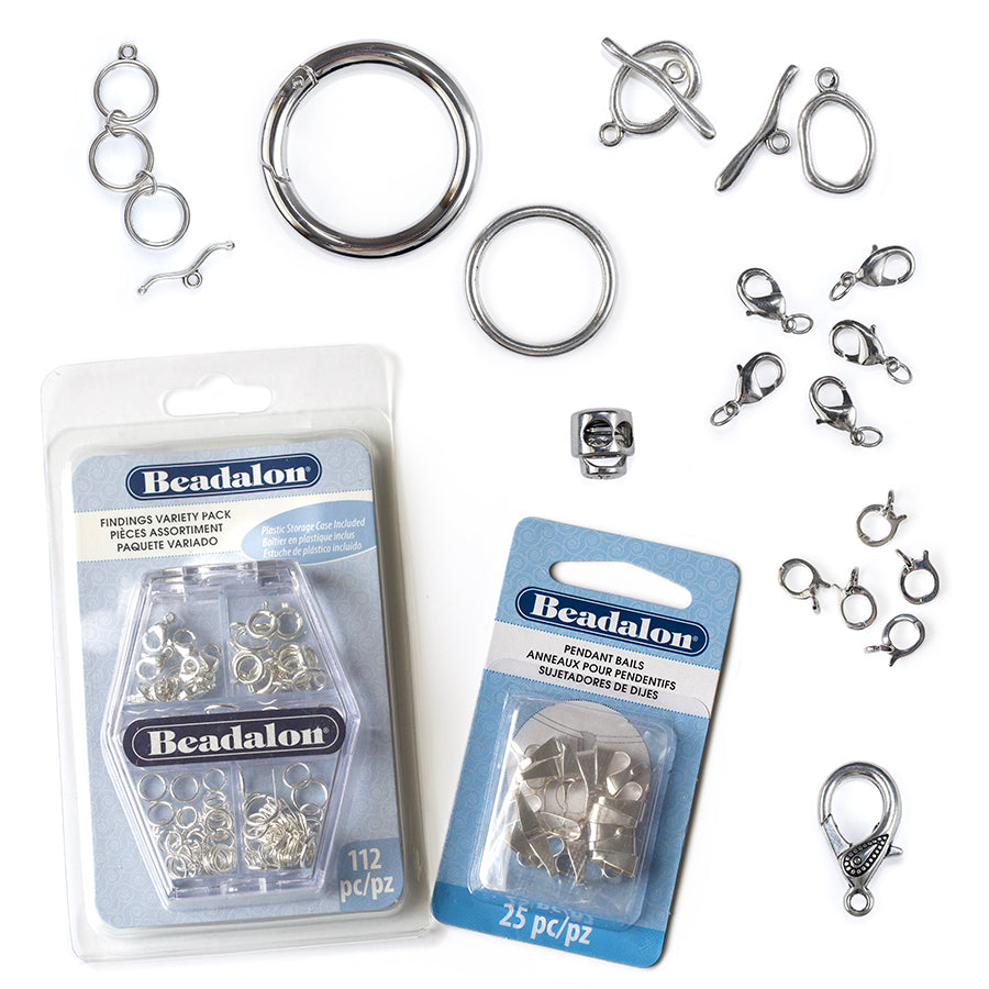 Silver Findings 9 Piece Bundle