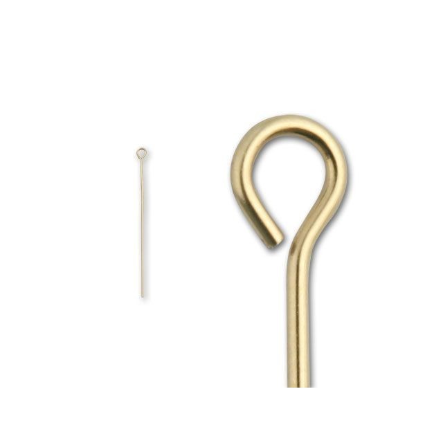 Gold-Filled 1.5-Inch Eye Pin