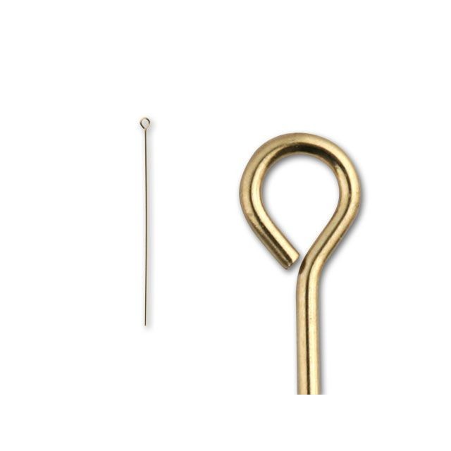 Gold-Filled 2-Inch Eye Pin