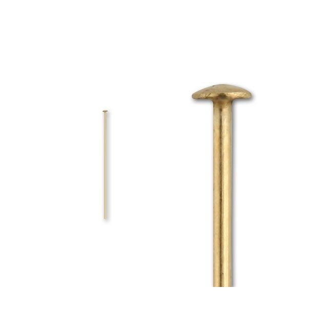 Gold-Filled 1.5-Inch Head Pin