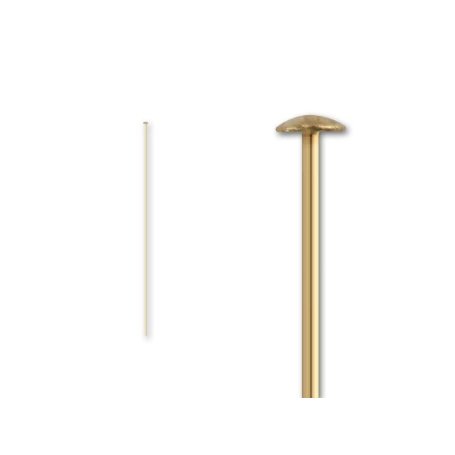 Gold-Filled 2-Inch Head Pin