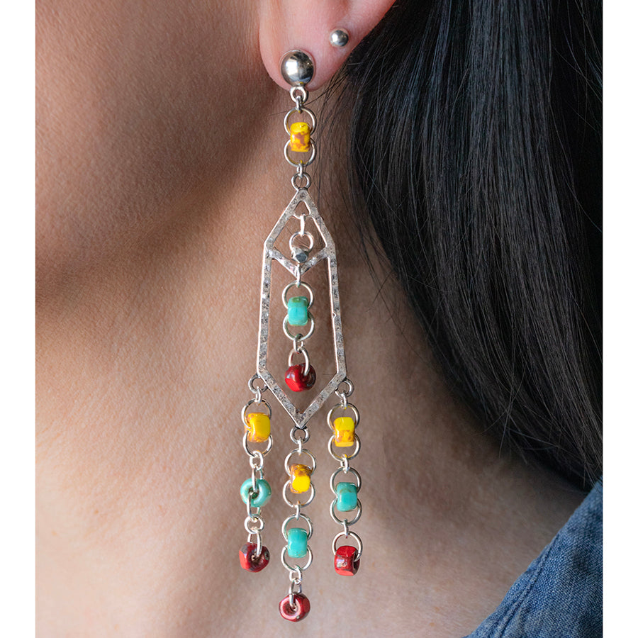 Halona Earring Kit - Silver Southwestern