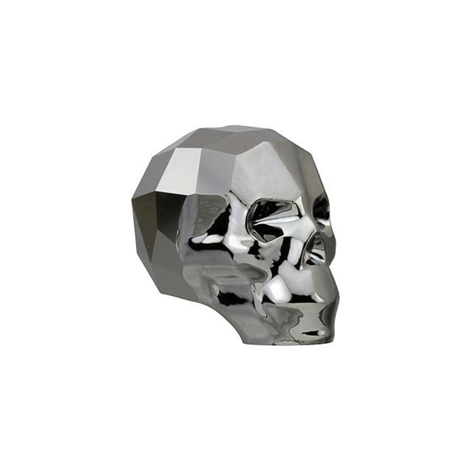 PRESTIGE 5750 13mm Skull Bead Crystal Silver Night 2X