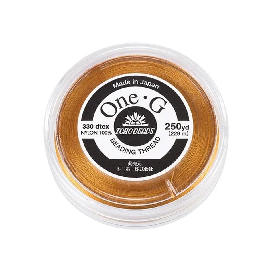 TOHO One-G Thread 250 Yard Spool, Orange