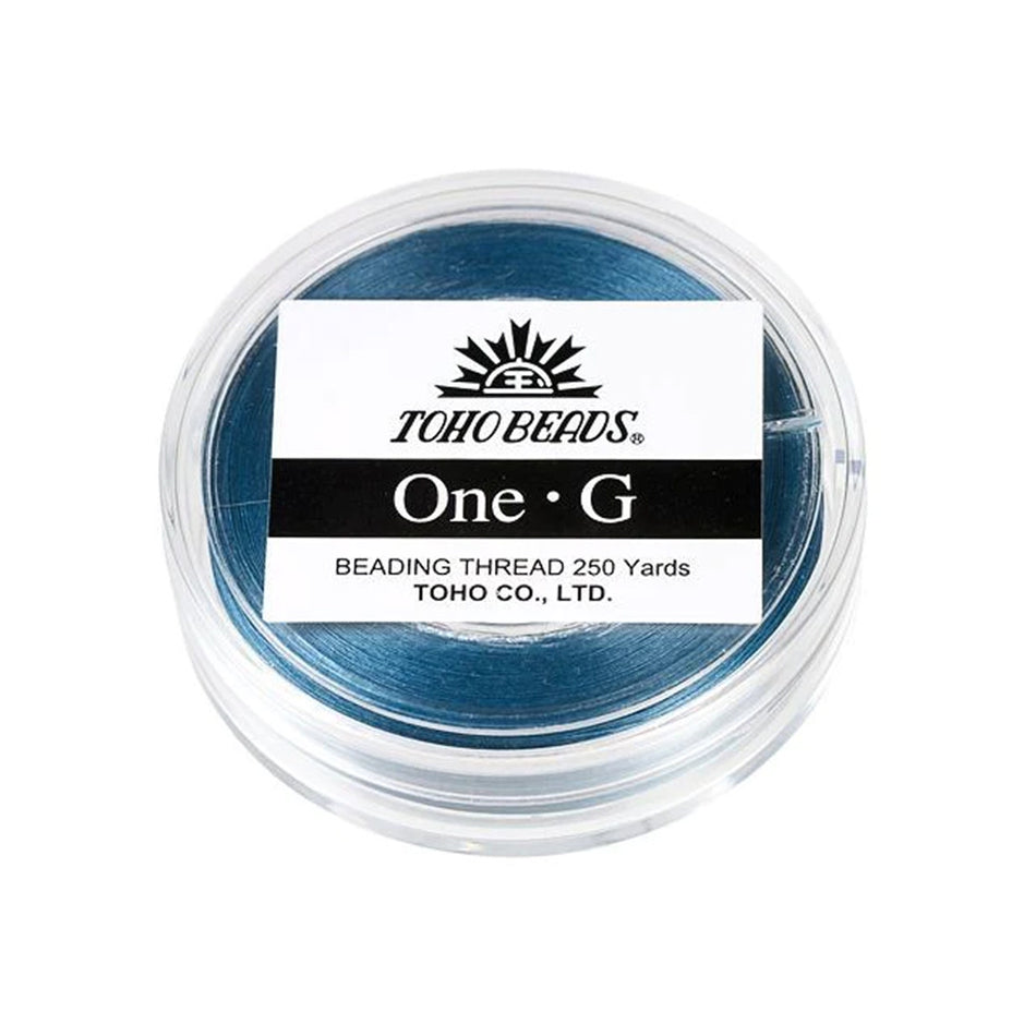 TOHO One-G Thread 250 Yard Spool, Blue