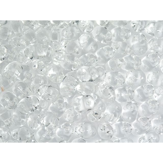 SuperDuo 2 x 5mm 2-Hole Crystal Seed Bead 2.5-Inch Tube