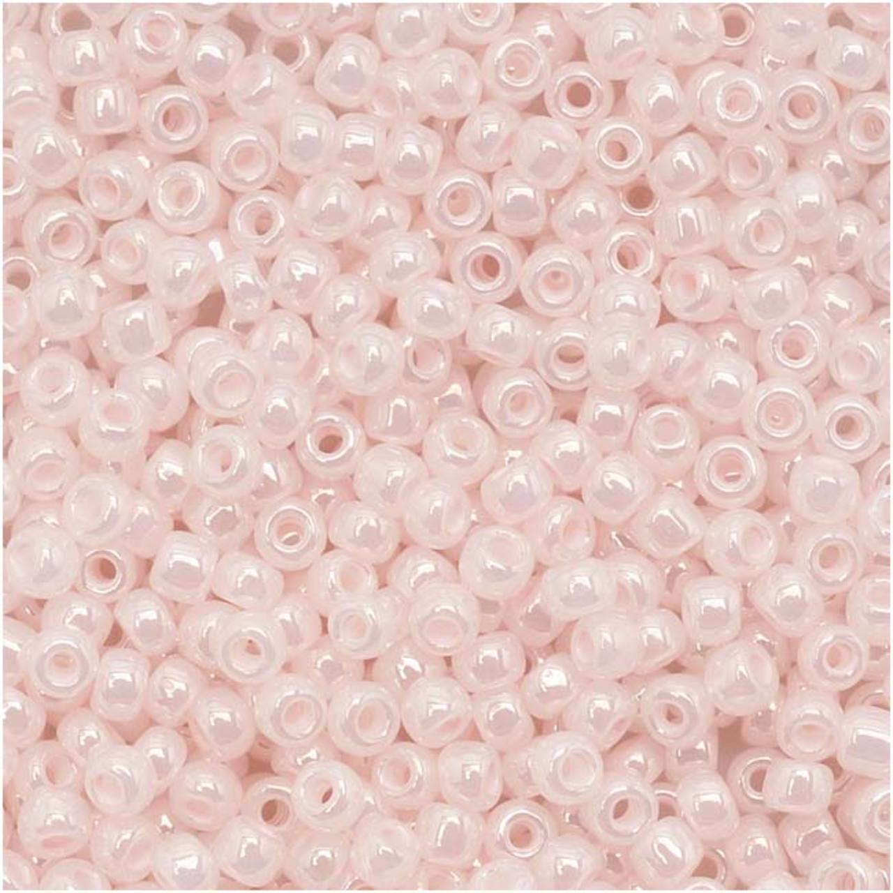 TOHO Bead Round 11/0 Ceylon Soft Pink, 2.5-Inch Tube