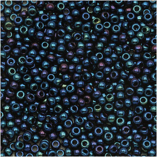 TOHO Round Seed Beads 11/0 82, Metallic Nebula