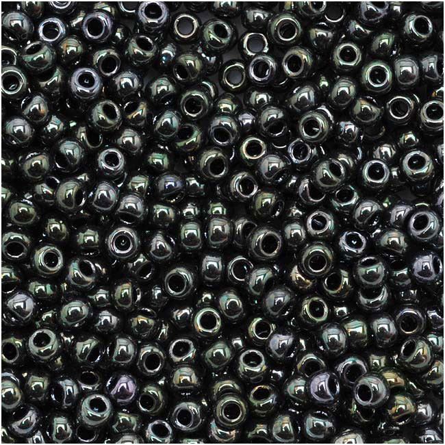 TOHO Round Seed Beads 11/0 89 Metallic Moss