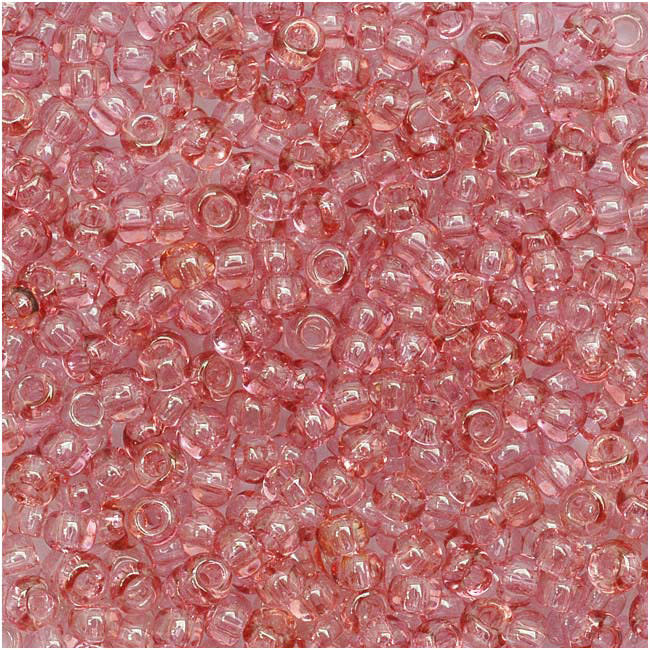 TOHO Round Seed Beads 11/0 621 Transparent French Rose