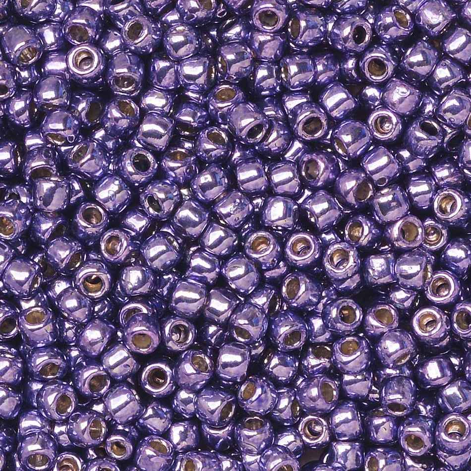 TOHO Seed Beads, Round 11/0, PF567, PermaFinish Metallic Polaris