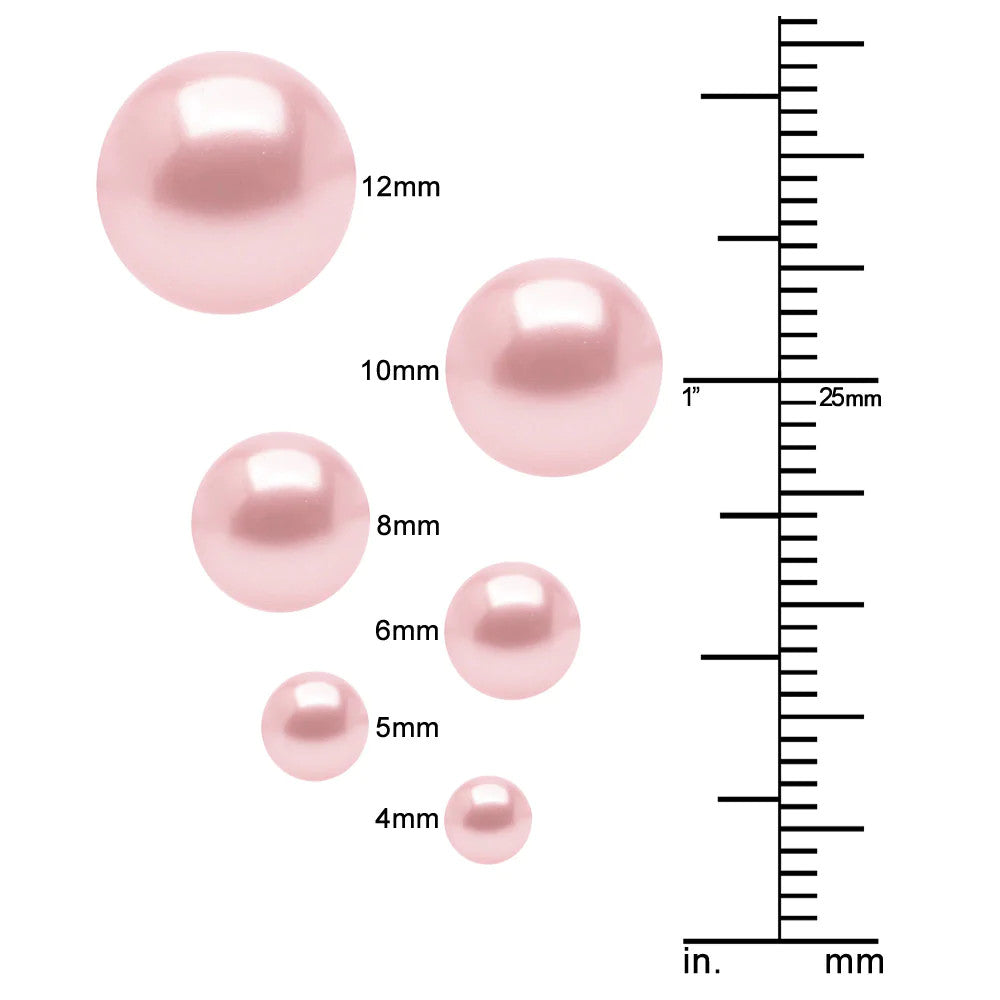 8mm Powder Rose PRESTIGE Pearl