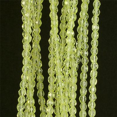 3mm Czech Fire Polish Jonquil Beads - Goody Beads