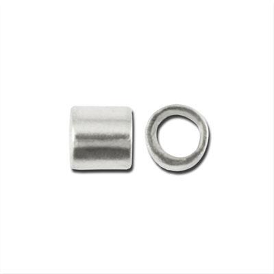 1.5mm Silver Plated Crimp Tubes - Goody Beads