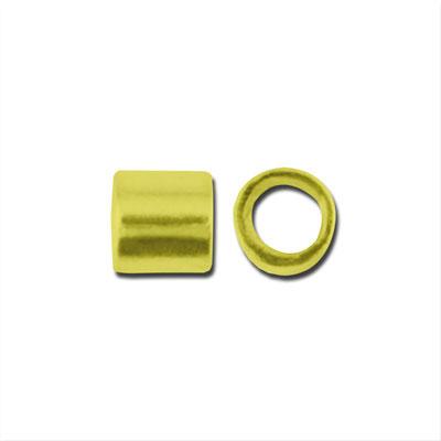 1.5mm Gold Plated Crimp Tubes - Goody Beads