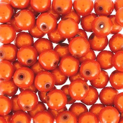 10mm Orange Miracle Bead - Goody Beads