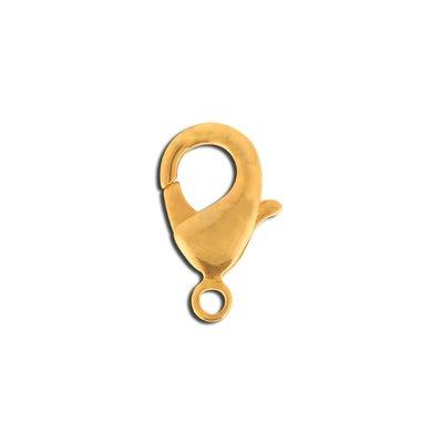 12mm Gold Plated Lobster Claws - Goody Beads