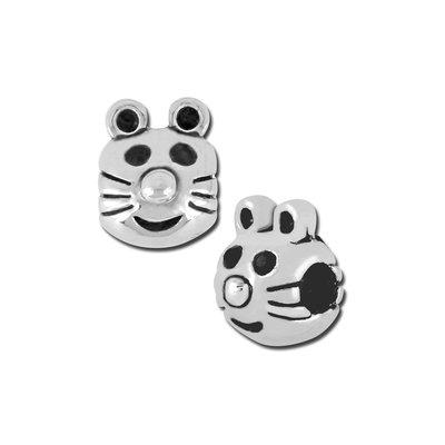 Petite Cat Head Bead - Interchangeable - Goody Beads