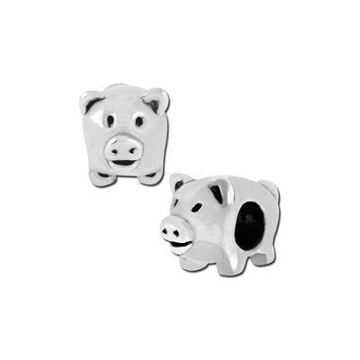 Petite Pig Bead - Interchangeable - Goody Beads