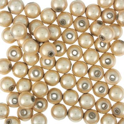 8mm Ivory Miracle Bead - Goody Beads