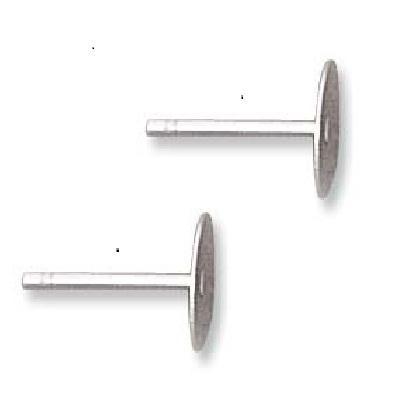 6mm Surgical Steel Post Earrings - Goody Beads