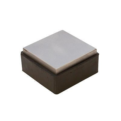 2.5x2.5 Inch Bench Block with Steel and Rubber