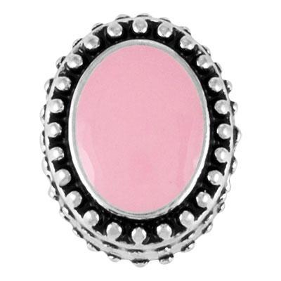 Pink Stone Aurora Slider Charm - Goody Beads