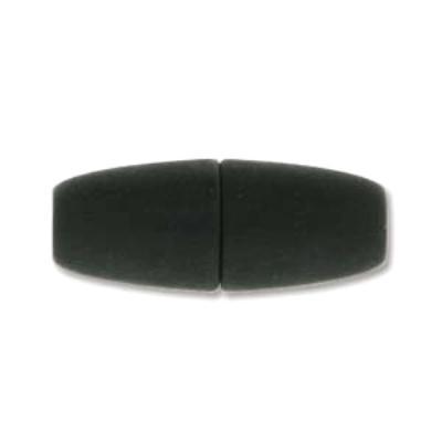 22mm Black Matte Acrylic Magnetic Clasp - Goody Beads