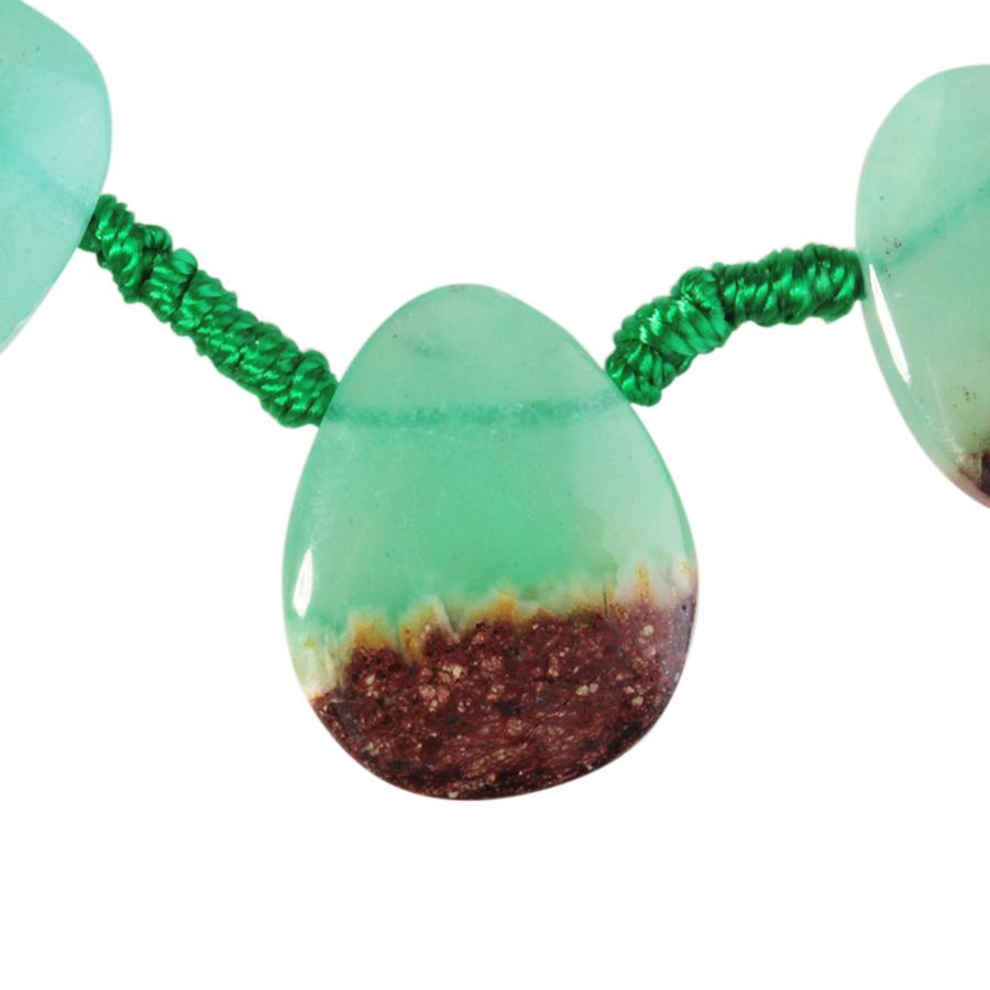 Australian Chrysoprase 13x18-15x18mm 5 Piece Drop