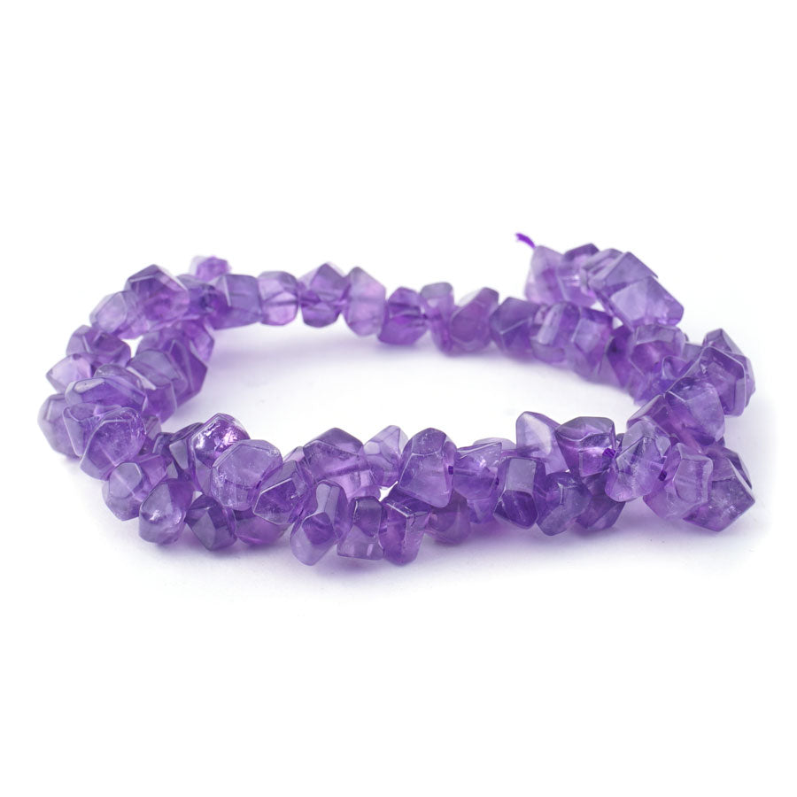 Amethyst 8x10-10x12mm Freeform Cut - 15-16 Inch - Goody Beads