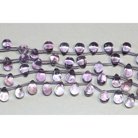 Amethyst 8x8-11mm Drop 15-16 Inch