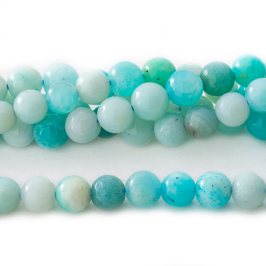 Amazonite 6mm Round 8-Inch - Goody Beads