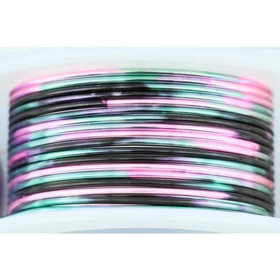 18 Gauge MultiColor Pink/Black/Green Artistic Wire