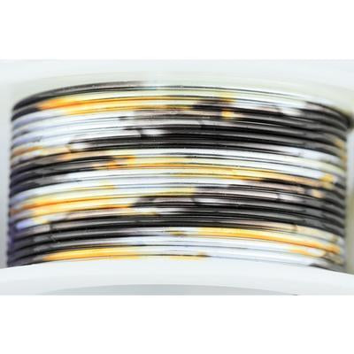 20 Gauge MultiColor Silver/Gold/Black Artistic Wire