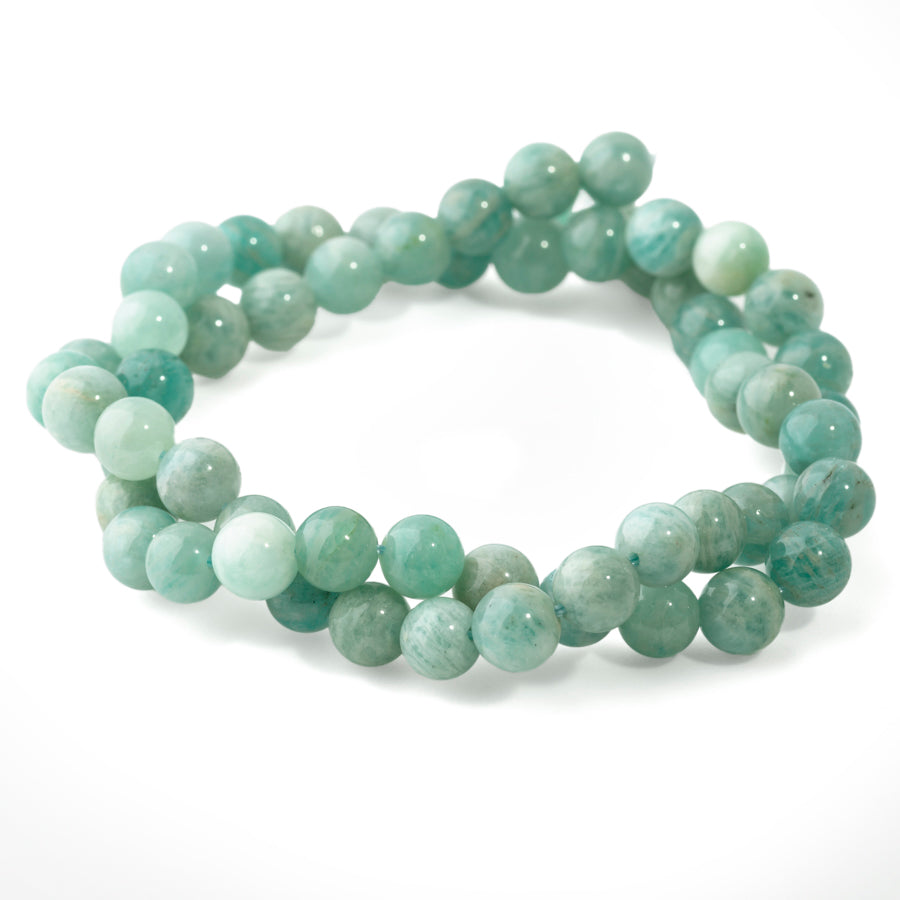 Brazilian Amazonite 6mm Round Multi - 15-16 Inch