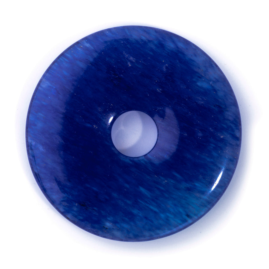 Blueberry Quartz 40mm Donut - Pendant