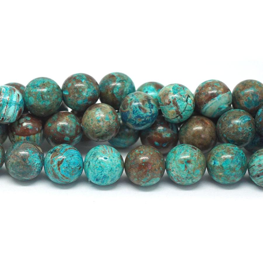 Blue Sky Jasper Dyed 10mm Round - 15-16 Inch