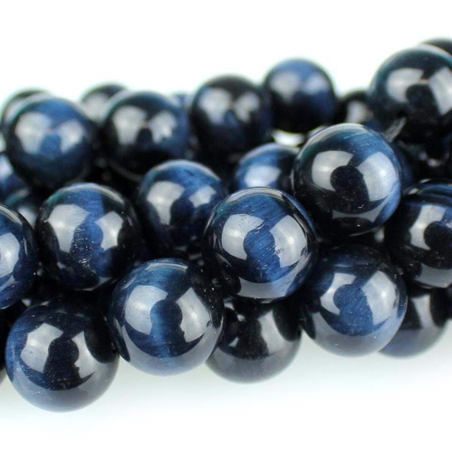 Blue Tiger Eye AAA 12mm Round