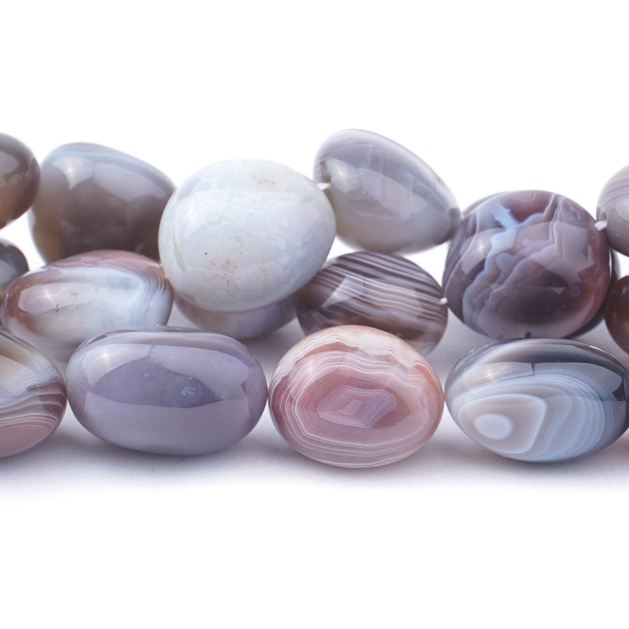 Botswana Agate 15-18X18-25mm Nugget - Limited Editions - Goody Beads