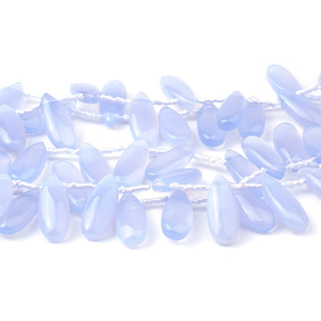 Blue Chalcedony 8x20mm Drop - Limited Editions - Goody Beads