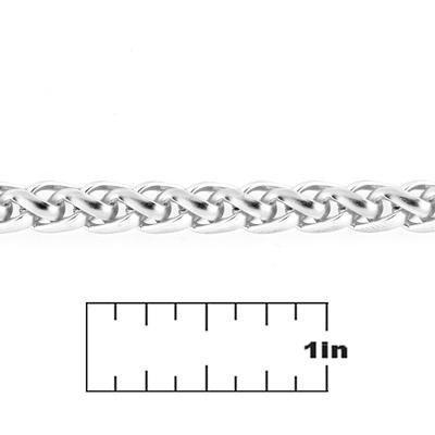 5.5mm Antique Silver Wheat Chain - Goody Beads