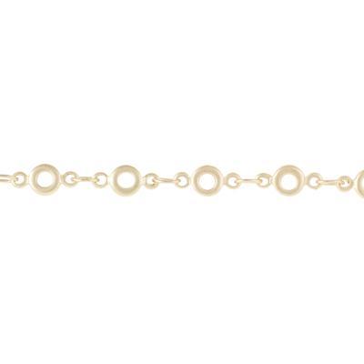 4mm Matte Gold Bubbles Chain - Goody Beads