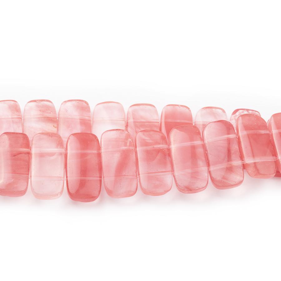 Cherry Quartz 10x20 Double Drill 8-Inch