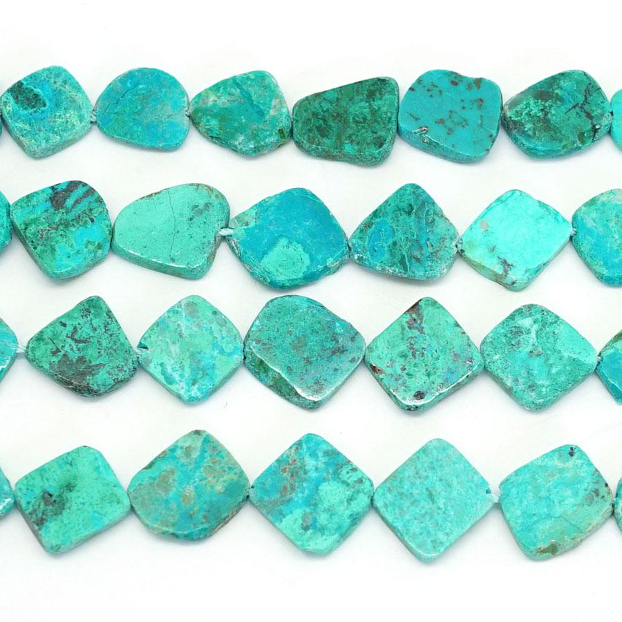 Chrysocolla 8-12mm Slice 8