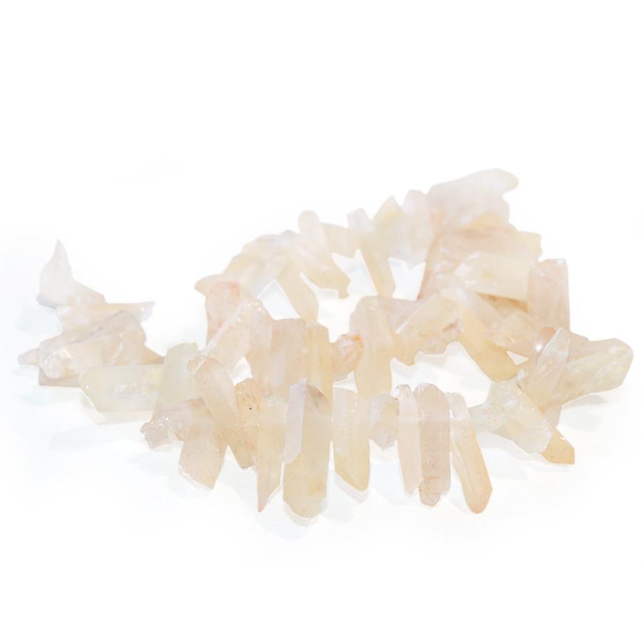 Orange Crystal Quartz 4x20-6x40mm Points 15-16 Inch